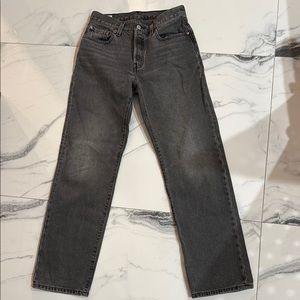 Levi's women's 501 gray jeans